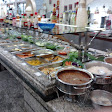 Prato servido no Restaurante e Churrascaria Romana